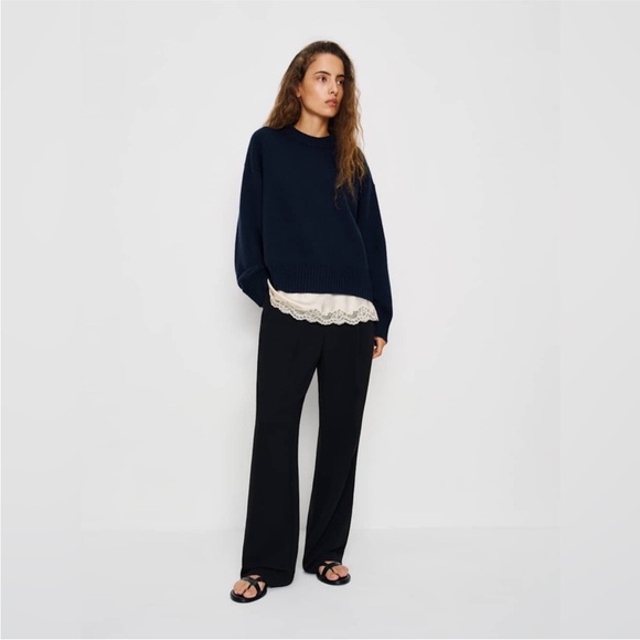 Reformation Cove Cashmere Oversized Crew